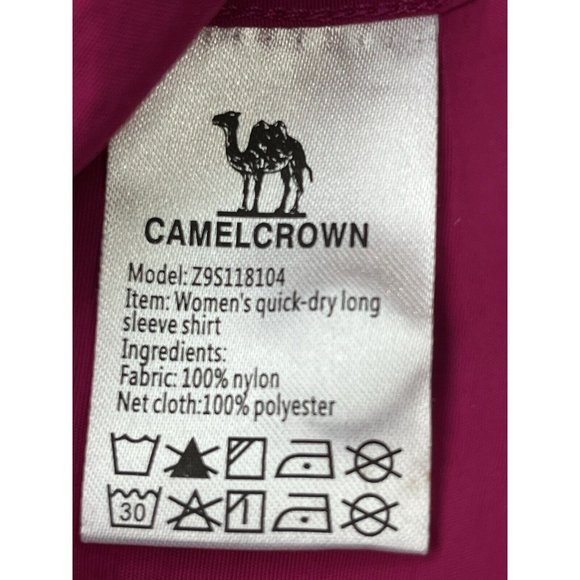 NWT Camel Crown Pink Quick Drying Long Sleeve Shirt Size XXL hiking Outdoors 2xl - Picture 7 of 9